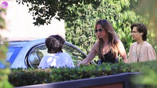 Jennifer Lopez explains what life is really like inside the family home with her teenage twins
