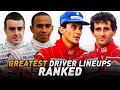 Top 5 Greatest Driver Lineups in F1 History Ranked