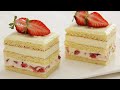 Cheese Cream Strawberry Cake 芝士奶油草莓蛋糕 Gâteau à la crème au fromage et aux fraises