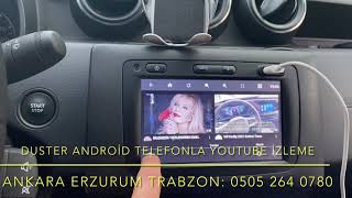 Android Telefondan Araçta YouTube İzleme Ankara Erzurum