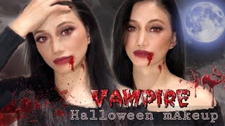 VAMPIRE MAKEUP TUTORIAL FOR HALLOWEEN #SHORTS screenshot 5