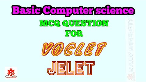 Basic computer science for jelet and voclet & all computer mcq question and answers