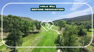 Hole #11 Before Renovation Hart Ranch Golf Club 2026 Improvements