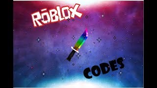 KNIFE CAPSULES CODES!!!!