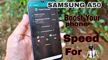 BOOST your PUBG with this Magisk Module ll NFS & L SPEED ll Samsung Galaxy A50 ll