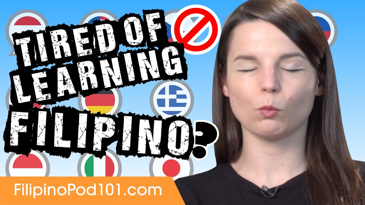 ⁣Tired of Learning Filipino?