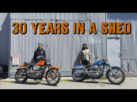 Found in a Shed | 1960s Harley Ironhead Survivors Join the Channel