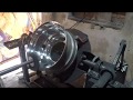 Nickeltech wheel polishing, doing a European Alcoa on a wheel polishing machine (timelapse)