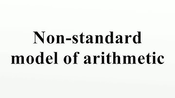 Non-standard model of arithmetic