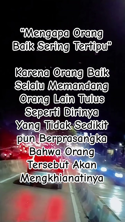 Teruslah Berbuat Baik Karena Tuhan Akan Membalas Perbuatan mu dengan yang lebih baik lagi