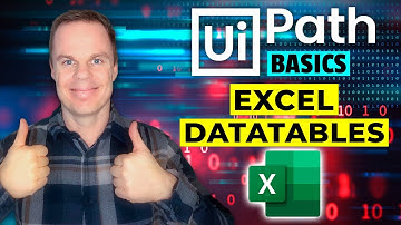 UiPath Basics #6 - Excel and DataTables