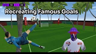 Recreating Famous Goals In VRFS | PT2