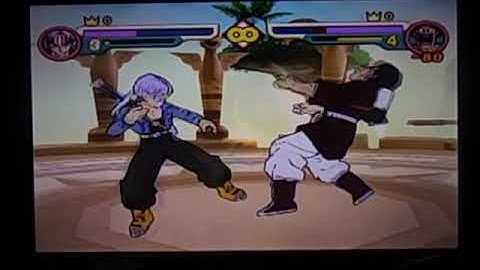 Dragon Ball Z Budokai 2(Gamecube)-Trunks vs Hercule IV