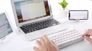 Wireless Bluetooth USB Wired Dual Mode Mechanical Keyboard screenshot 3
