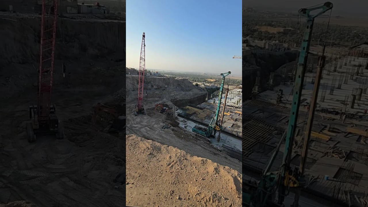 كراج متعدد الطوابق العتبة العلوية المقدسة عدسة المصور (( حسن التميمي ))