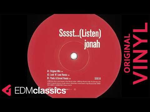Jonah - Sssst(Listen) (Original Mix) (1999) - VINYL - YouTube