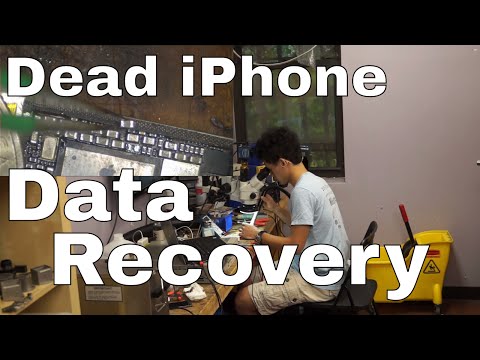 iPhone data recovery from dead logic board