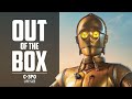 C3po life size star wars figure unboxing  out of the box