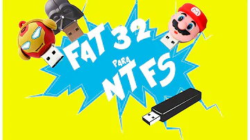 Como mudar o formato do HD para NTFS?
