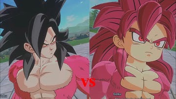 Ssj4 Goku vs Ssj4 Mini Goku - Ranked match - Dragon ball sparking zero