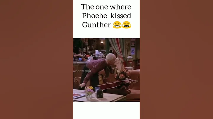The one where Phoebe kissed Gunther 🤣🤣🤣