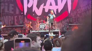 Simple Plan 'Where I Belong' and 'I'm Just a Kid' Hershey, PA June 7, 2025 Live