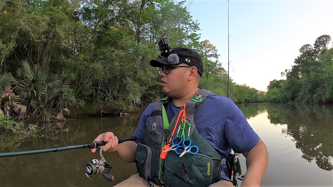 Beautiful Day Kayak Fishing near Houston, TX YouTube