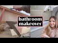 BATHROOM MAKEOVER // Installing New Bath Panel - DIY