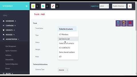 ICTContact: How to manage Gateways in ICTContact.