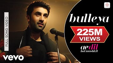Bulleya Full Video - ADHM | Ranbir, Aishwarya | Amit Mishra, Shilpa Rao | Pritam | Karan Johar