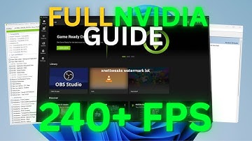 The ULTIMATE NVIDIA Optimization Guide – 2025