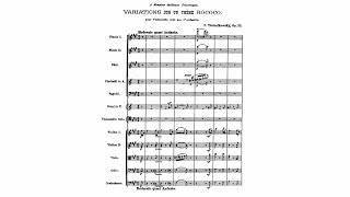 Tchaikovsky: Variations on a Rococo Theme, Op. 33 (with Score)