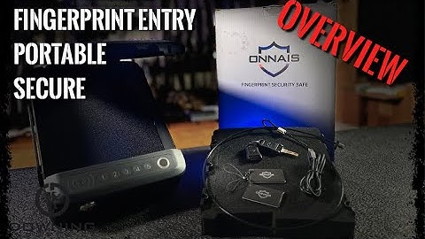 ONNAIS Fingerprint Security Safe   Overview