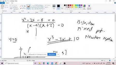 BISECTION,  FIXED POINT ITERATION AND NEWTON RAPHSON METHOD