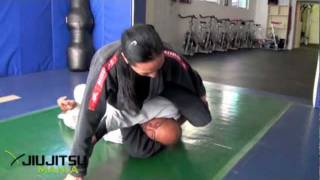 JiuJitsuMania Vanessa Mariscal Guard Armbar Sweep To Triangle