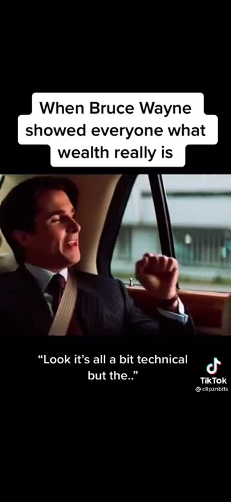 when Bruce Wayne showed everyone what wealth really is๐๐๐๐๐