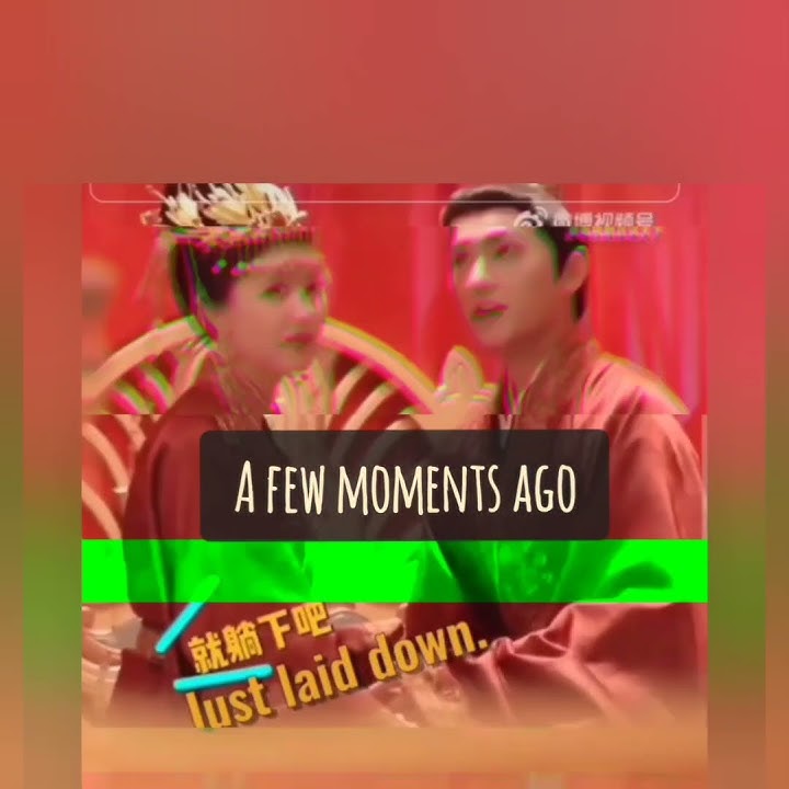 Yang Yang's suggestion for wedding kiss was rejected! he's disappointed 😅 #zhaolusi #yangyang杨洋