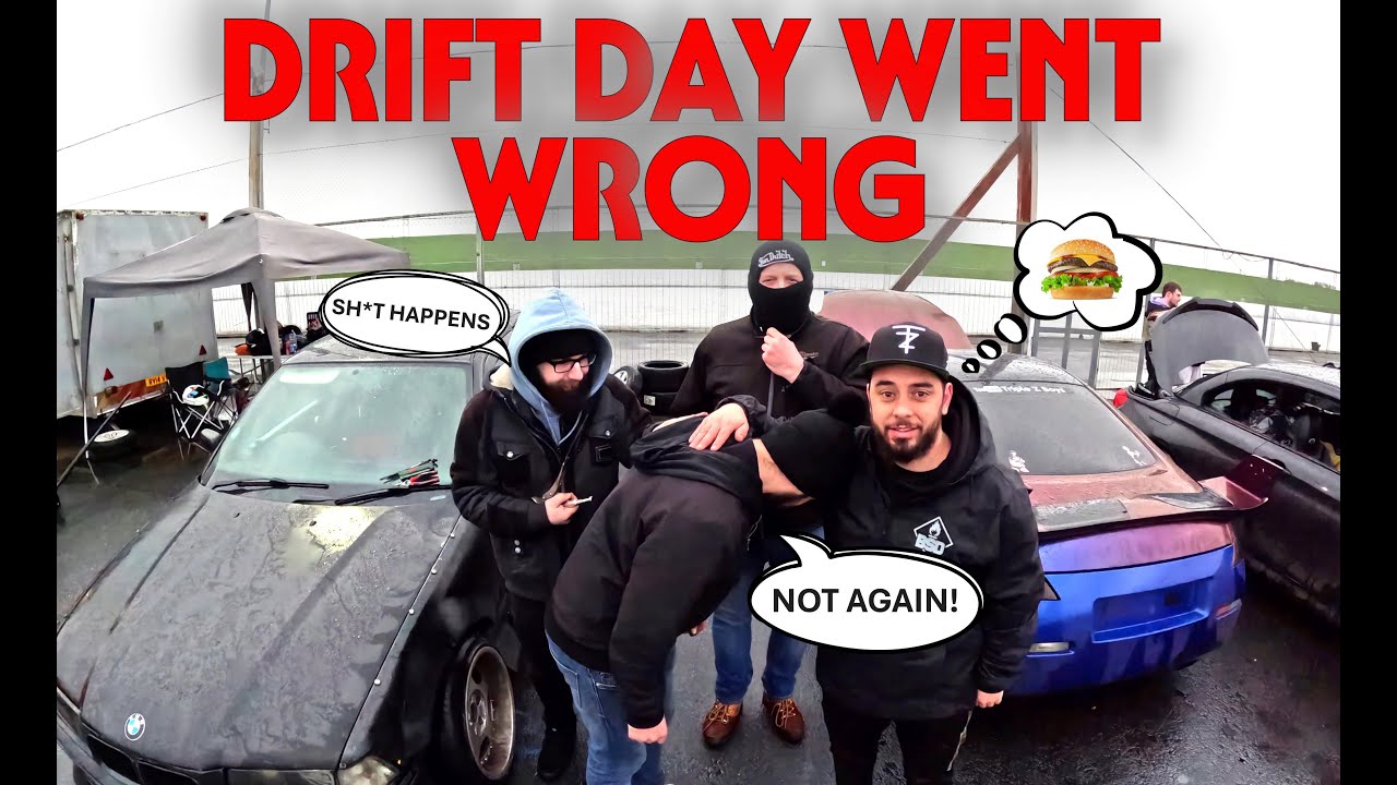 Santa Pod Drift Day Went WRONG… For 2 of us