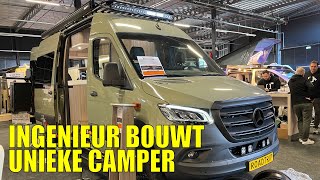 NEDERLANDSE INGENIEUR BOUWT UNIEKE BUSCAMPER - Innova Roadtrip - Campingtrend