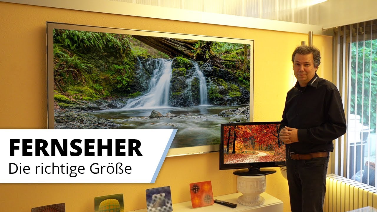 TV kaufen: Die optimale Fernseher Größe! Vergleich von 20" bis 200" Zoll -  YouTube