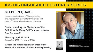 ICS Distinguished Lecture Series 2025 - Understanding the Mysteries of the Cell