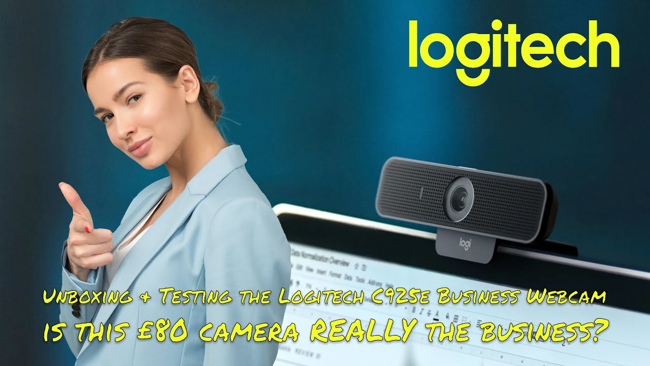 Logitech Webcam C925e - webcam - 960-001075 - Webcams 