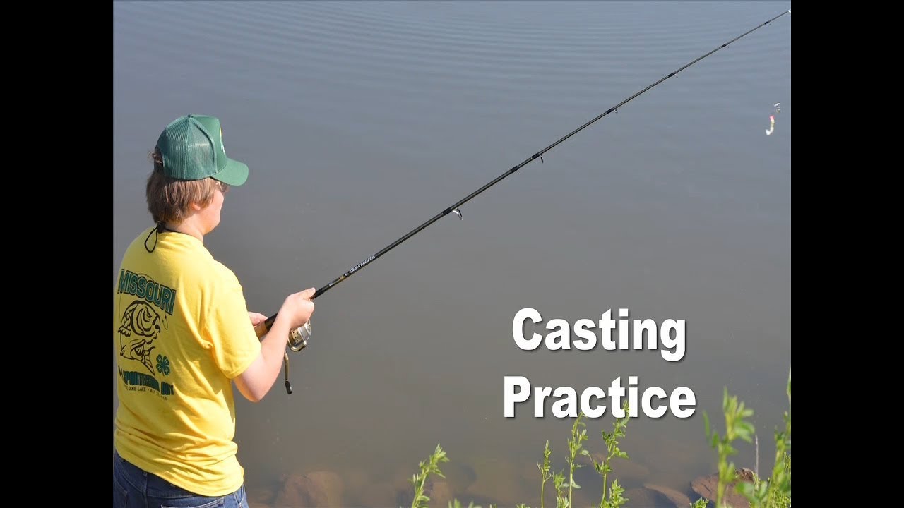 4-H Fishing - Casting Practice 