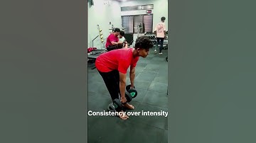 Consistency over intensity #motivation #fitness  #gym #shorts