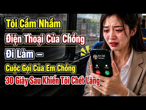Tôi Cầm Nhầm Điện Thoại Của Chồng Đi Làm – Cuộc Gọi Của Em Chồng 30 Giây Sau Khiến Tôi Chết Lặng"
