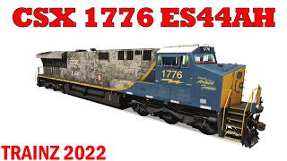 TRAINZ 2022 CSX 1776 ES44AH