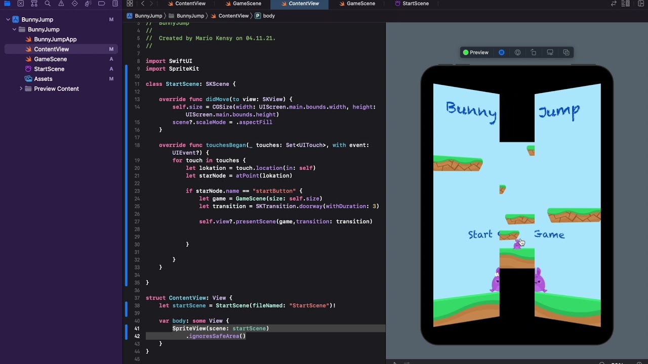 Doodle Jump Clone - BunnyJump Part 3: Platform Spawn - YouTube