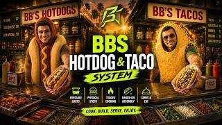 FiveM Immersive Hotdog and Taco System | [QBCORE, QBOX, ESX]