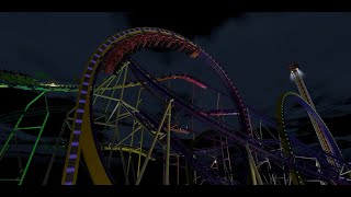 Megabahn - Custom traveling Schwarzkopf looping coaster - NoLimits 2