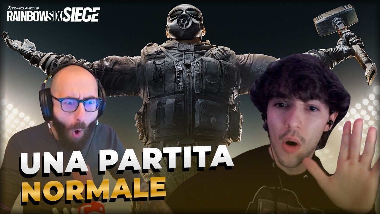 UNA PARTITA NORMALE (FINALMENTE)! [Rainbow Six Siege] /w @The Real Marzaa